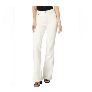 Abercrombie & Fitch Cream Flare Jeans ultra high rise NWT
